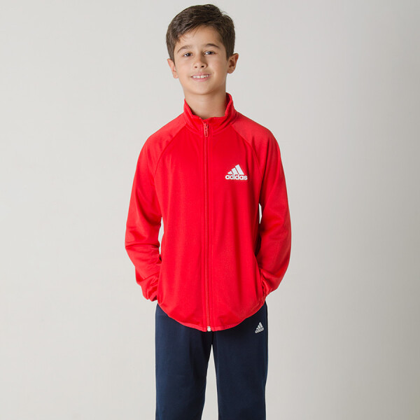 AGASALHO ADIDAS YB ENTRY OH INFANTIL - Vermelho/marinho