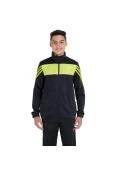AGASALHO ADIDAS YB TS TRN KN OH INFANTIL - Chumbo/verde AGASALHO ADIDAS YB TS TRN KN OH INFANTIL - Chumbo/verde