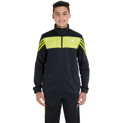 AGASALHO ADIDAS YB TS TRN KN OH INFANTIL - Chumbo/verde
