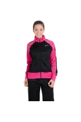 AGASALHO ASICS KNIT WARM UP FEMININO - Preto/pink