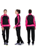AGASALHO ASICS KNIT WARM UP FEMININO - Preto/pink