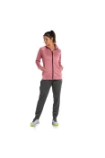 AGASALHO DE TREINO MIZUNO BASIC ROOT FEMININO - Pink/grafite