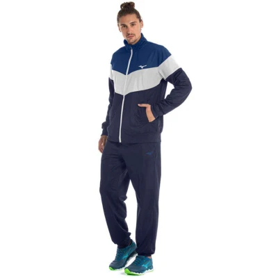 AGASALHO DE TREINO MIZUNO NEW ROOT MASCULINO - Azul/marinho AGASALHO DE TREINO MIZUNO NEW ROOT MASCULINO - Azul/marinho