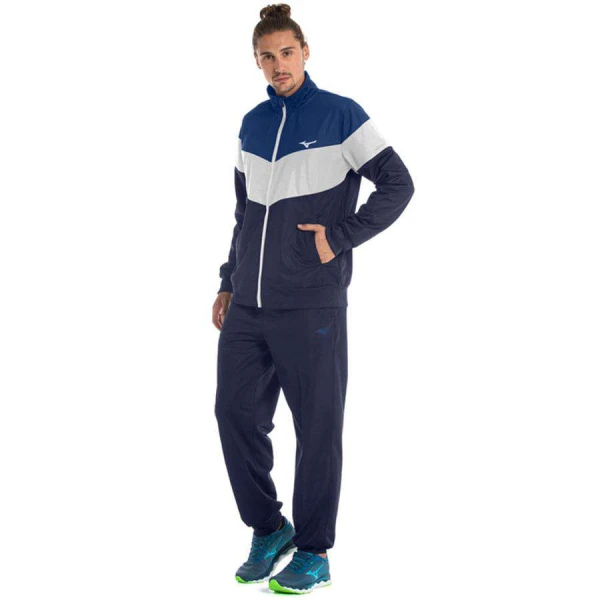 AGASALHO DE TREINO MIZUNO NEW ROOT MASCULINO - Azul/marinho AGASALHO DE TREINO MIZUNO NEW ROOT MASCULINO - Azul/marinho