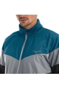 AGASALHO DE TREINO MIZUNO NEW ROOT MASCULINO - Preto/azul AGASALHO DE TREINO MIZUNO NEW ROOT MASCULINO - Preto/azul