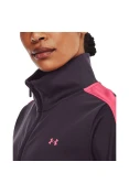 AGASALHO UNDER ARMOUR TRICOT TRACK FEWMININO - Roxo/pink
