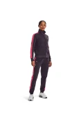 AGASALHO UNDER ARMOUR TRICOT TRACK FEWMININO - Roxo/pink