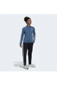 AGASALHO ESSENTIALS 3-STRIPES ADIDAS FEMININO - Azul/marinho