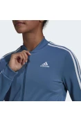 AGASALHO ESSENTIALS 3-STRIPES ADIDAS FEMININO - Azul/marinho