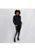 AGASALHO FILA BLOCK COLORS II FEMININO - Preto/cinza