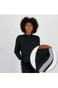 AGASALHO FILA BLOCK COLORS II FEMININO - Preto/cinza