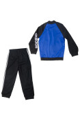 AGASALHO INFANTIL SHINY DA ADIDAS - Azul/preto