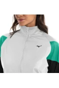 AGASALHO MIZUNO NEW ROOT FEMININO - Preto/branco