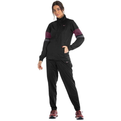 AGASALHO MIZUNO ROOT 2 FEMININO - Preto