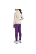 AGASALHO MIZUNO ROOT III FEMININO - Bege/roxo