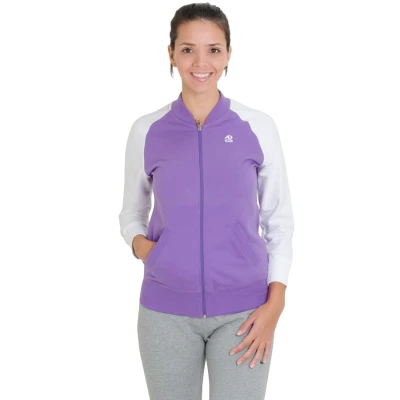 AGASALHO MOLETOM NIKE ATHLETIC FEMININO - Lilas/cinza AGASALHO MOLETOM NIKE ATHLETIC FEMININO - Lilas/cinza