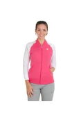 AGASALHO MOLETOM NIKE ATHLETIC FEMININO - Rosa/cinza AGASALHO MOLETOM NIKE ATHLETIC FEMININO - Rosa/cinza