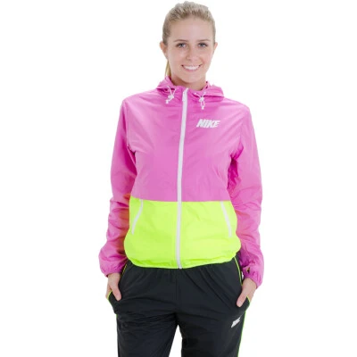 AGASALHO NIKE CITY BLOCKER W UP FEMININO - Pink/chumbo