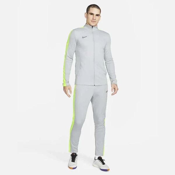 AGASALHO NIKE DRI-FIT ACADEMY MASCULINO - Cinza/verde AGASALHO NIKE DRI-FIT ACADEMY MASCULINO - Cinza/verde