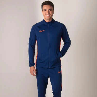 AGASALHO NIKE DRI-FIT ACADEMY MASCULINO - Marinho/laranja AGASALHO NIKE DRI-FIT ACADEMY MASCULINO - Marinho/laranja