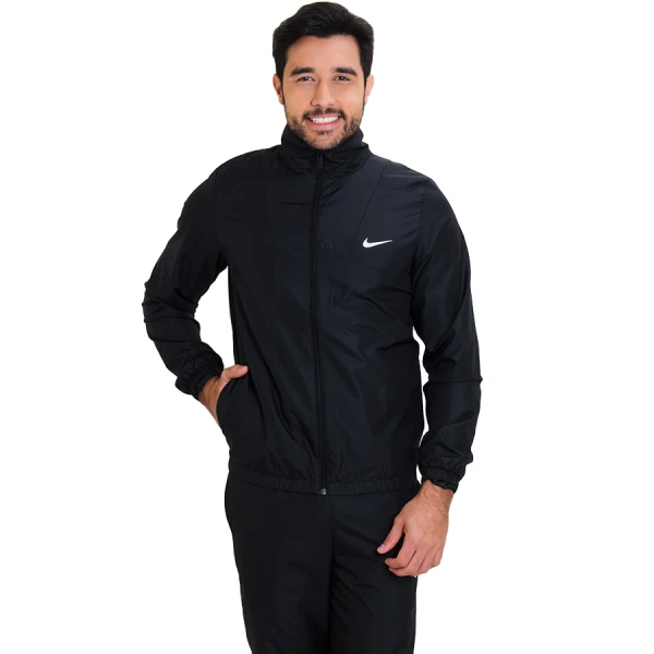 AGASALHO NIKE HALF TIME WOVEN TRK SUIT MASCULINO - Preto/branco AGASALHO NIKE HALF TIME WOVEN TRK SUIT MASCULINO - Preto/branco