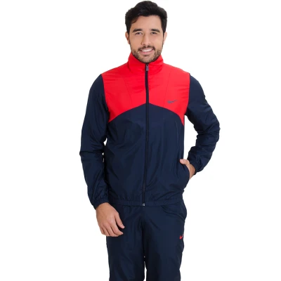 AGASALHO NIKE HALF TIME WOVEN TRK SUIT MASCULINO - Vermelho/marinho AGASALHO NIKE HALF TIME WOVEN TRK SUIT MASCULINO - Vermelho/marinho