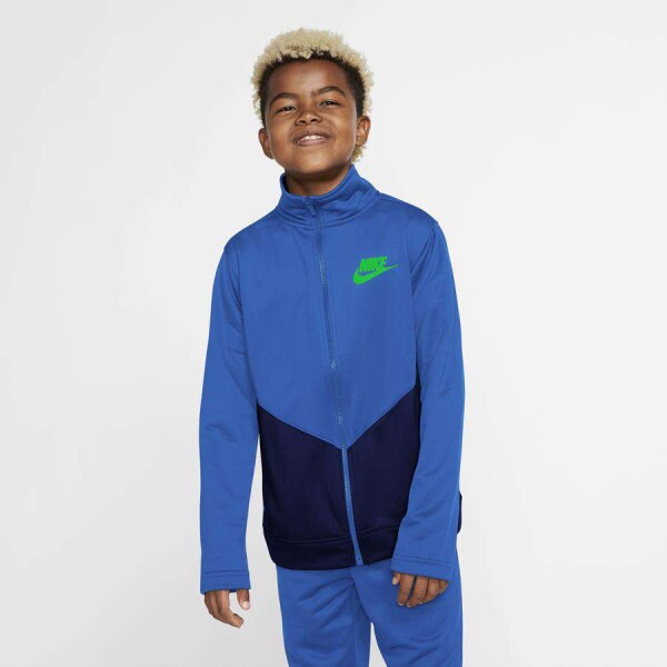 AGASALHO NIKE NSW CORE TRK STE PLY INFANTIL - Azul/marinho