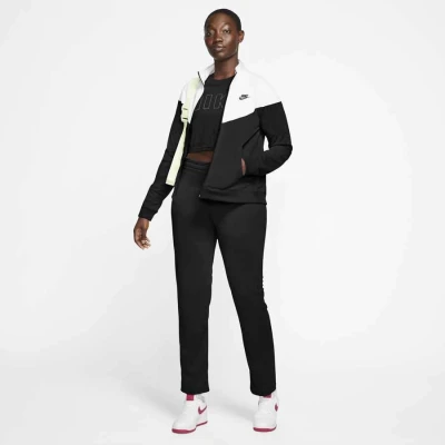 AGASALHO NIKE NSW SUIT FEMININO - Preto/branco