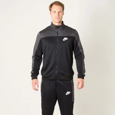 AGASALHO NIKE NSW TRACK SUIT PKANTH MASCULINO - Preto/grafite
