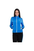 AGASALHO NIKE POLY KNIT TRACK FEMININO - Azul/preto