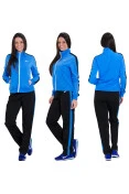 AGASALHO NIKE POLY KNIT TRACK FEMININO - Azul/preto