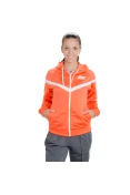AGASALHO NIKE PURSUITIST WARMUP FEMININO - Laranja/cinza