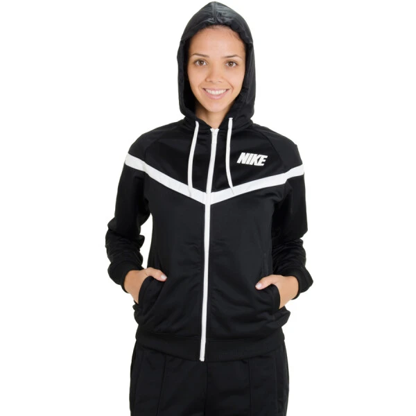 AGASALHO NIKE PURSUITIST WARMUP FEMININO - Preto/branco