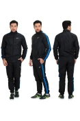 AGASALHO NIKE SEASON WOVEN TRACK SUIT MASCULINO - Preto/azul AGASALHO NIKE SEASON WOVEN TRACK SUIT MASCULINO - Preto/azul