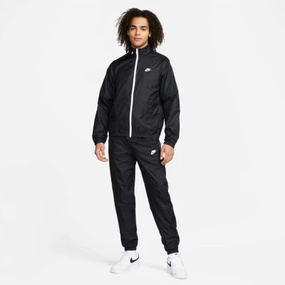 AGASALHO NIKE SPORTSWEAR CLUB WOVEN MASCULINO - Preto/branco