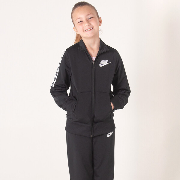 AGASALHO NIKE SPORTSWEAR TRACK SUIT INFANTIL - Preto/branco