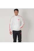AGASALHO NIKE SPORTSWEAR TRACK SUIT MASCULINO - Branco/preto AGASALHO NIKE SPORTSWEAR TRACK SUIT MASCULINO - Branco/preto