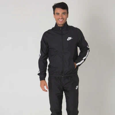 AGASALHO NIKE SPORTSWEAR TRACK SUIT MASCULINO - Preto/branco AGASALHO NIKE SPORTSWEAR TRACK SUIT MASCULINO - Preto/branco