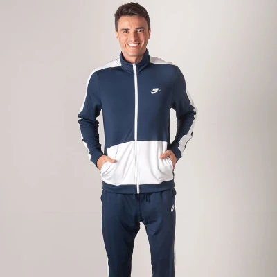 AGASALHO NIKE SPORTSWEAR TRACK SUIT PK MASCULINO - Marinho/branco AGASALHO NIKE SPORTSWEAR TRACK SUIT PK MASCULINO - Marinho/branco