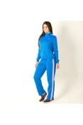 AGASALHO NIKE SPORTSWEAR TRAK SUIT FEMININO - Azul/lilas
