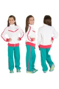 AGASALHO NIKE T40 WARM UP INFANTIL - Branco/verde