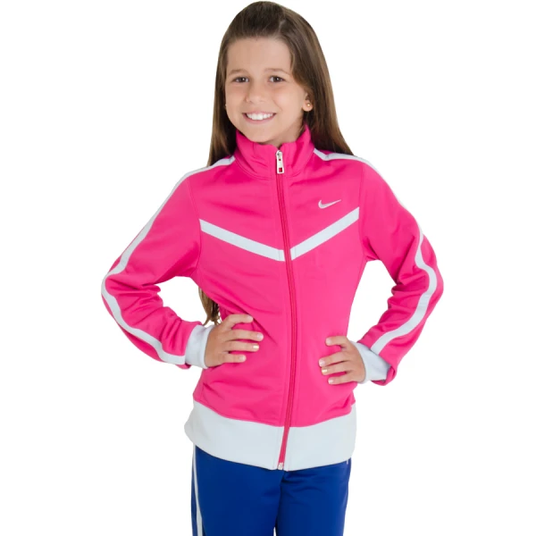 AGASALHO NIKE T40 WARM UP INFANTIL - Pink/azul