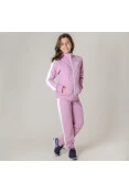 AGASALHO NIKE TRACKSUIT TRICOT INFANTIL - Rosa/branco