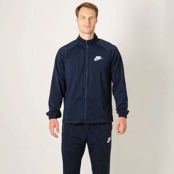 AGASALHO NIKE TRK SUIT PK BASIC MASCULINO - Marinho/branco AGASALHO NIKE TRK SUIT PK BASIC MASCULINO - Marinho/branco