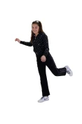 AGASALHO NIKE YA76 AOP INFANTIL - Preto