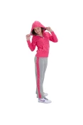 AGASALHO NIKE YA76 AOP INFANTIL - Rosa/cinza