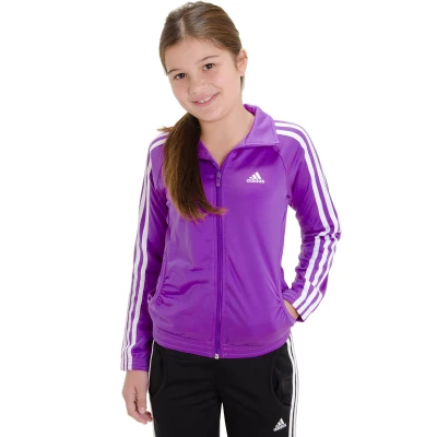 AGASALHO PES GIRLS ADIDAS INFANTIL - Roxo/preto