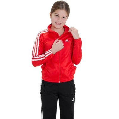 AGASALHO PES GIRLS ADIDAS INFANTIL - Vermelho/preto