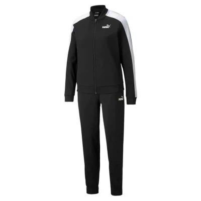 AGASALHO PUMA BASEBALL TRICOT FEMININO - Preto/branco