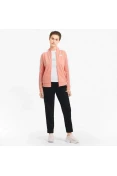 AGASALHO PUMA BASEBALL TRICOT FEMININO - Rosa/branco